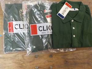 lot 195 image: 3 Size Large Clique Short Sleeve Me...