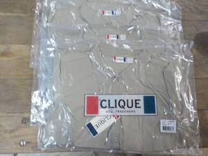 lot 197 image: 4 size XLTall Work Clique Shirts...