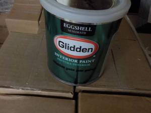 lot 223 image: 10 qts Glidden Paint - your choice ...