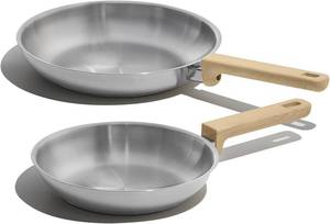 lot 20 image: Carote 10 and 8 Stainless Steel Frying Pan Set