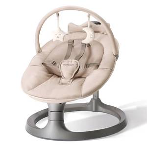 lot 56 image: Momcozy 2-in-1 Electric Baby Swing