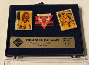 lot 52 image: Michael Jordan Limited Edition Basketball Pin Set