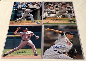 lot 58 image: (4) Minnesota Twins 8x10 Autographed Photos