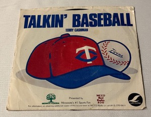 lot 69 image: Talkin Baseball and Talkin Football Minnesota Twins and Golphers Record