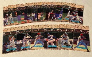 lot 73 image: 1986 All-Star Hame Leaf Standup Baseball Card Lot - Kirby Puckett