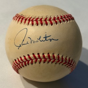 lot 15 image: Paul Molitor Signed OALB Budig Rawlings Baseball Minnesota Twins