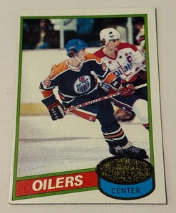 lot 89 image: Wayne Gretzky 2nd Year1980 Topps #250 Vintage Hockey Card