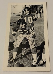 lot 91 image: Fran Tarkenton Signed Photo Post Card Minnesota Vikings