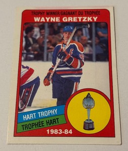 lot 95 image: Wayne Gretzky 1984 O-Pee-Chee #374 Vintage Hockey Card