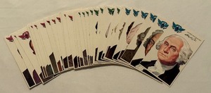 lot 108 image: Presidential Card Set