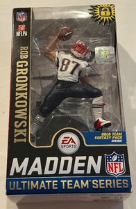 lot 119 image: Rob Gronkowski Football Figure EA Sports Madden Ultimate Team Series