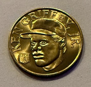 lot 134 image: Ken Griffey Jr. 1992 Collectible Baseball Coin