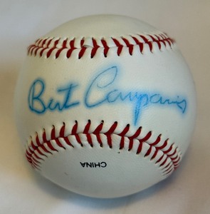lot 42 image: Bert Campaneris Signed Rawlings OLB Baseball
