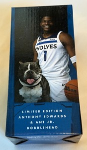 lot 48 image: Anthony Edwards Minnesota Timberwolves Bobblehead