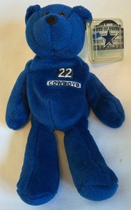 lot 135 image: Emmitt Smith Dallas Cowboys Collectible Football Bear