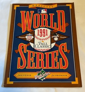 lot 159 image: 1991 World Series Minnesota Twins Baseball Program