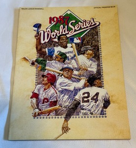 lot 160 image: 1987 World Series Minnesota Twins Baseball Program
