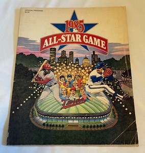 lot 161 image: 1985 MLB All-Star Game Official Program - Minnesota Twins Baseball
