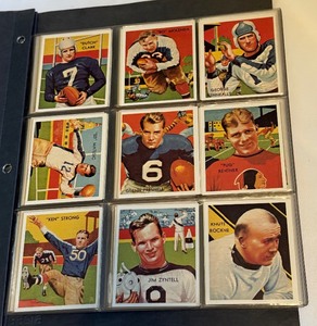 lot 162 image: Reprint Sets 1935 National Chicle Football and 1934 Goudey Baseball Cards