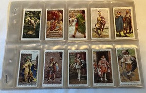 lot 169 image: 1932 Dandies 50 Vintage Cigarette Card Set