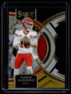 lot 85A image: Patrick Mahomes Die Cut Premier Prizm 2023 Select #140 Football Card