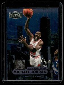 lot 26B image: Michael Jordan 1997098 Fleer Metal Universe #23 Basketball Card
