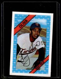 lot 40B image: Tony Oliva 1972 Kelloggs #25 Vintage Minnesota Twins Baseball Card