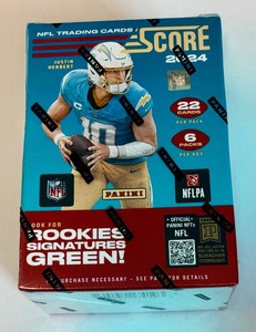 lot 11B image: 2024 NFL Score 6 Packs Factory Sealed Football Cards