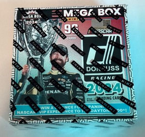 lot 21B image: NASCAR Mega Box 2024 Donruss Racing 12 Packs Factory Sealed Cards