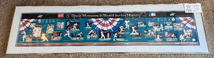 lot 199 image: 1987 World Series Minnesota Twins Rawlings Great Moments in World Series History Framed Piece - 2