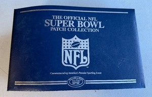 lot 206 image: The Official Super Bowl Patch Collection Binder - Football