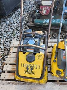 lot 23 image: Wacker WP1550AW Plate Compactor with Honda GX160 Engine