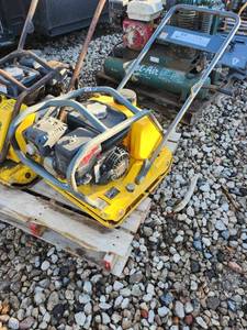 lot 24 image: Wacker Neuson WP1550AW Vibratory Plate Compactor with Honda GX160 Engine
