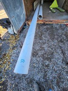 lot 28 image: Large PVC Pipe Section, Approx. 8 Inch Diameter