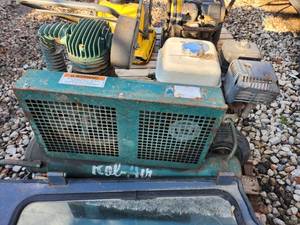 lot 55 image: Rol-Air Model 6590HK18 Portable Air Compressor with Honda GX200 Engine