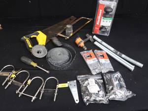 lot 37 image: MISC NEW HARDWARE  TOOLS