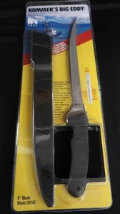 lot 43 image: NEW KOMMERS BIG EDDY FILLET KNIFE