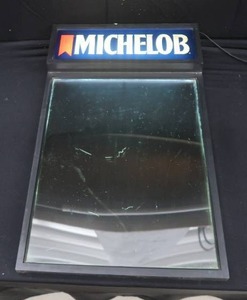 lot 78 image: MICHELOB BEER LIGHTED DRY ERASE BOARD