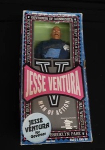lot 98 image: JESSE VENTURA FOR GOVERNOR DOLL