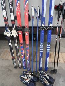 lot 55B image: 3 SETS OF JUNIOR CROSSCOUNTRY SKIS