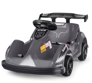 lot 22 image: Costway 6V Kids Ride On Go Cart with Remote Control and Safety Belt (Slightly Used, Missing Hardware)