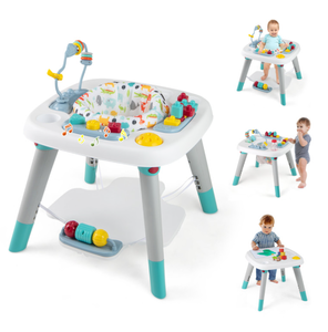 lot 282 image: Costway 6-in-1 Baby Activity Center Infant Jumper Toddler Table