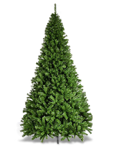 lot 330 image: Costway 9-ft Artificial Christmas Tree