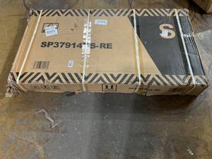 Costway - Up To 7.5MPH 2.25HP 2 in 1 Single Display Screen Treadmill Remote Control W/ APP Control Speaker - Red