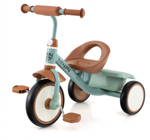 lot 481 image: Costway Toddler Tricycle Kids Trike with Adjustable Seat and Storage Basket Aged 3-5 Years Old