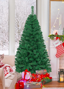 lot 140 image: Costway 5Ft Artificial PVC Christmas Tree Stand Indoor Outdoor Green
