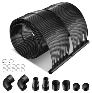 lot 424 image: Goplus 2.5FT x 16.5FT Solar Pool Heater for Above Ground Pool Inground Pools