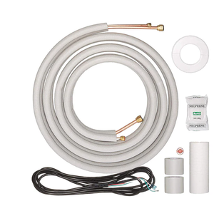 lot 425 image: Senville PJX-1-5 16FT Mini Split Line Set  14  38 Flared, Insulated Copper Tubing (Parts & Accessories)