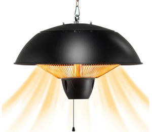 lot 438 image: 1500W Electric Hanging Patio Heater with IPX4 Waterproof