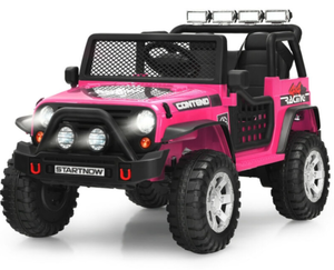 lot 150 image: Costway 12V Kids Electric Ride On Truck with Remote Control and Operation Lever